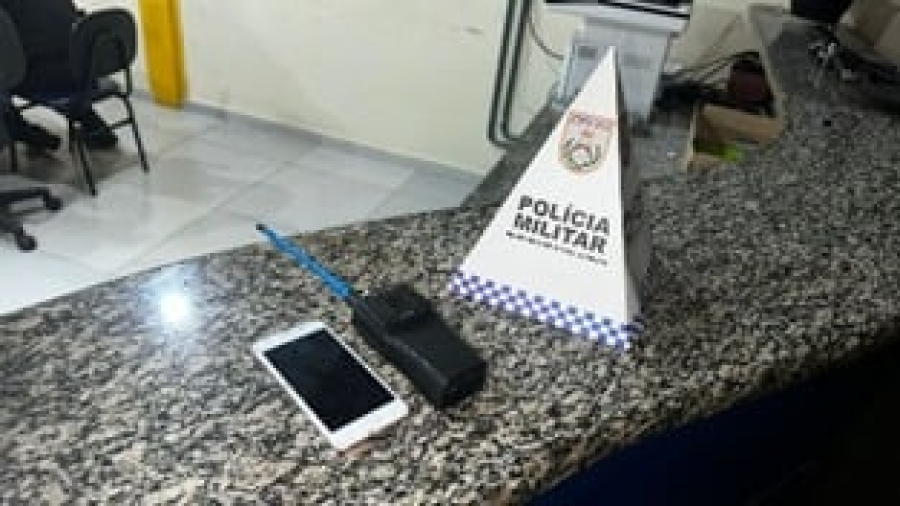 Menor é apreendido durante ação da PM contra o tráfico em Pinheiral