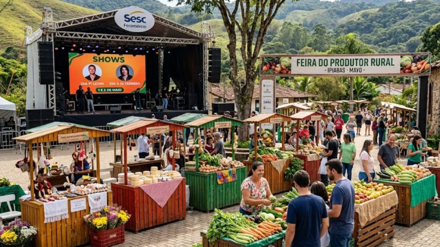 Leoni e Di Ferrero fazem shows gratuitos em Ipiabas neste fim de semana