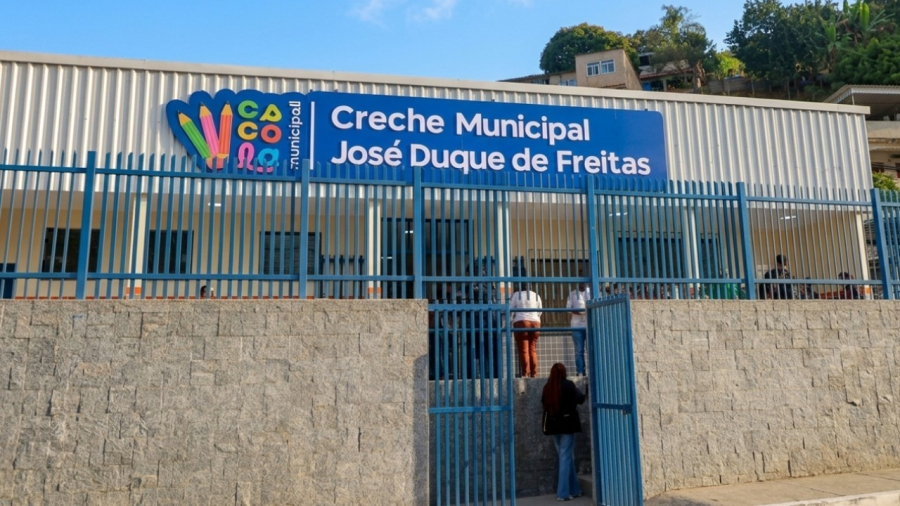 Prefeitura entrega creche municipal no bairro São João e amplia acesso à educação infantil