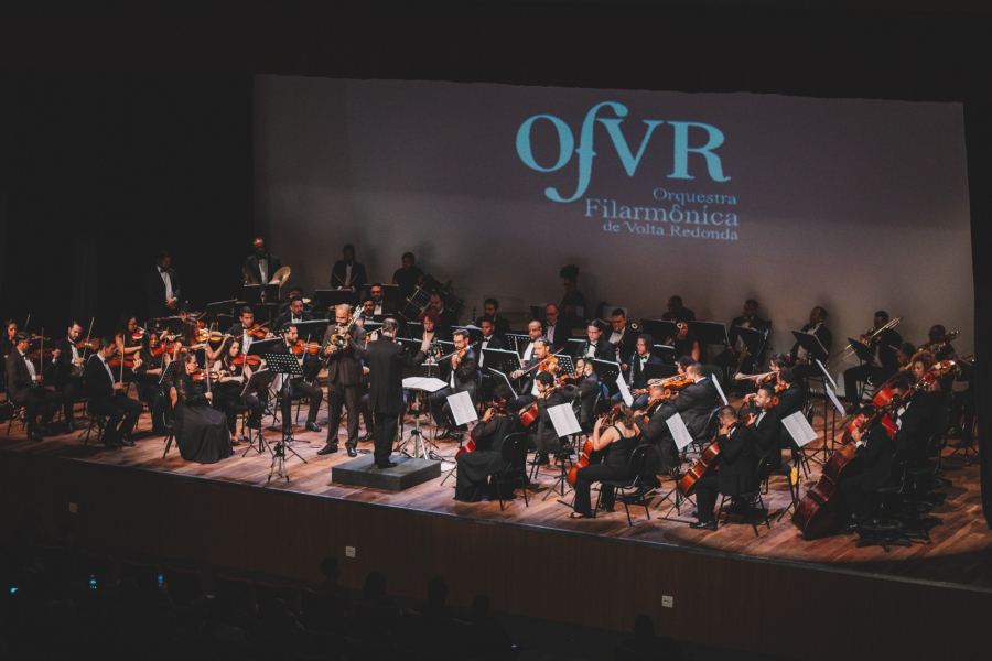 Orquestra Filarmônica de Volta Redonda celebra dois anos com concerto gratuito no Teatro Maestro Franklin